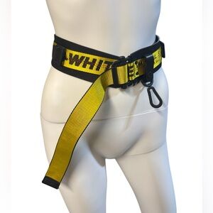 Off-White leather “BELT” Virgil Abloh 2013